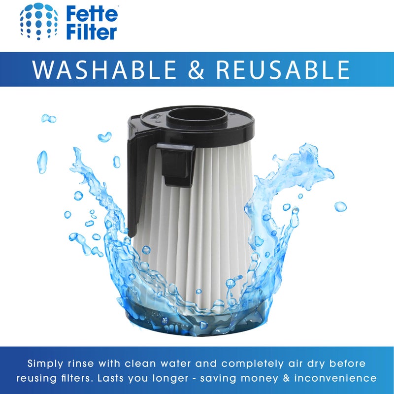 Fette Filter - Dust Cup Filter Compatible with Eureka DCF-10, DCF-14. Compare to Part # 62731, 62396. Pack of 3 - Image 3